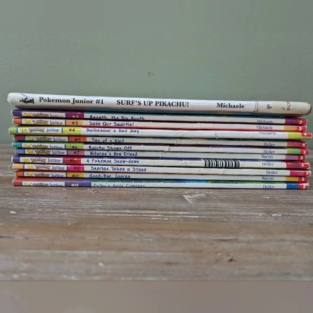 Pokémon Junior book series #1-10 + #14 - Picture 2 of 6